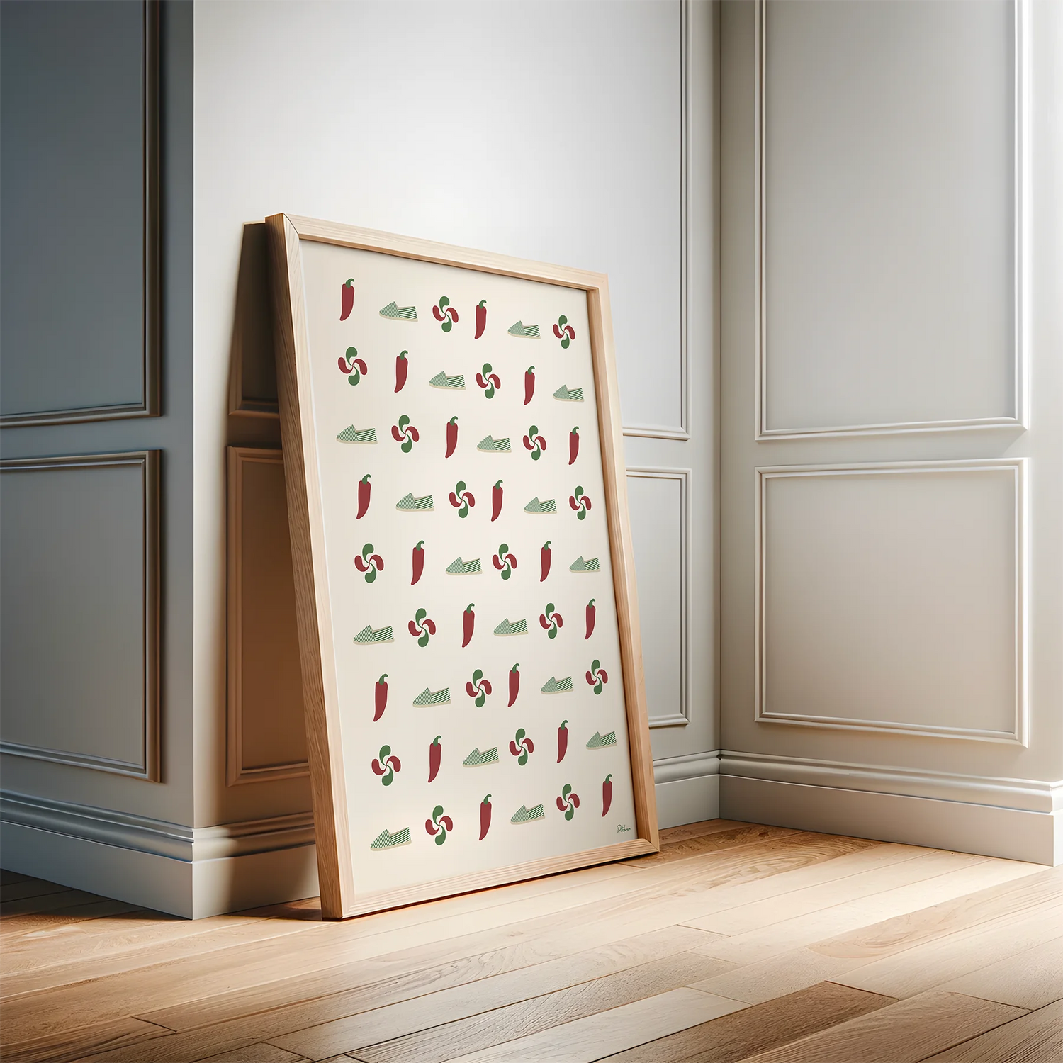 Poster symboles basques