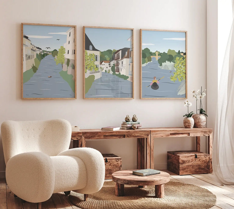 3 affiches dont celle de Mauléon