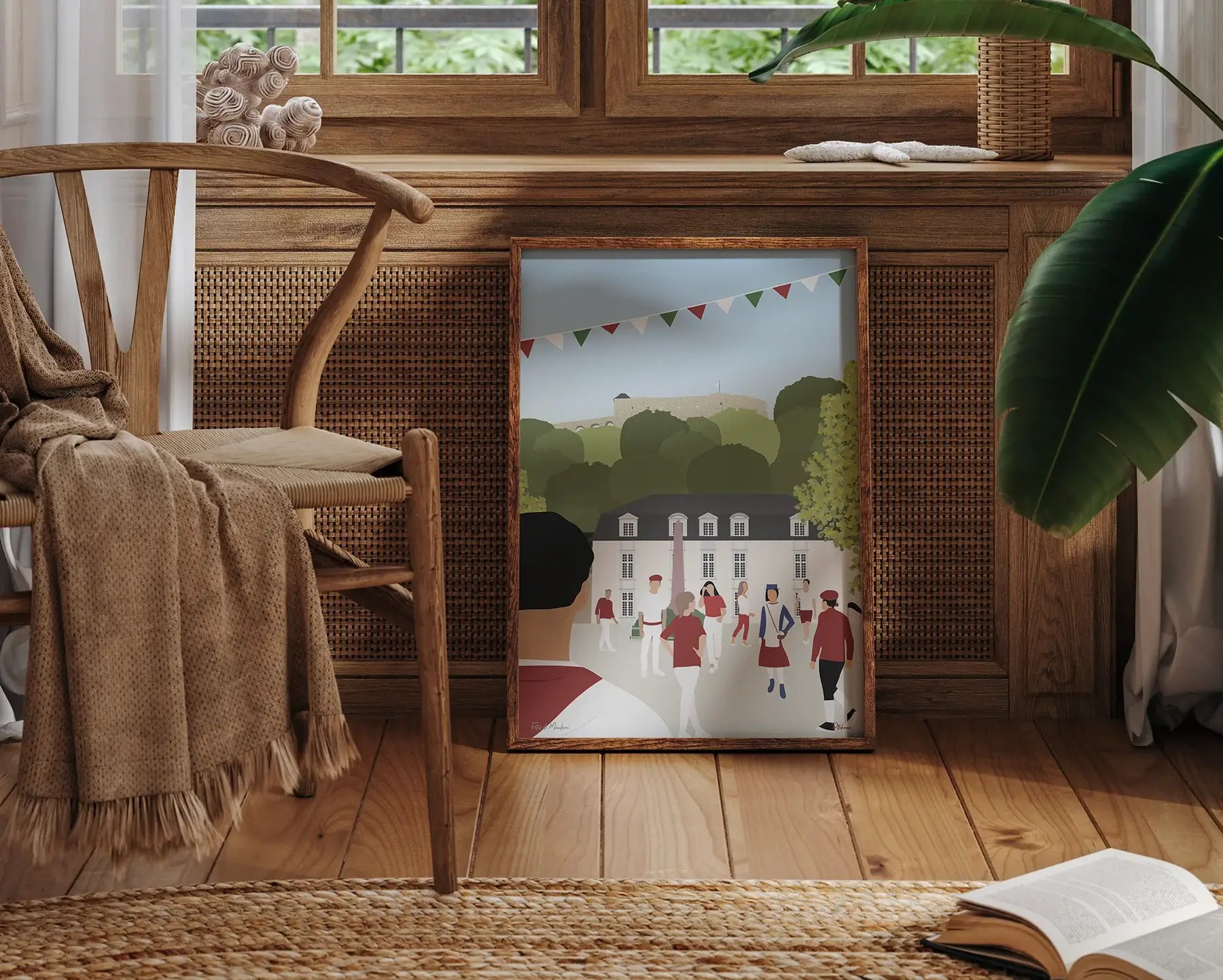 Affiche Fêtes de Mauléon – Pitchoun illustration