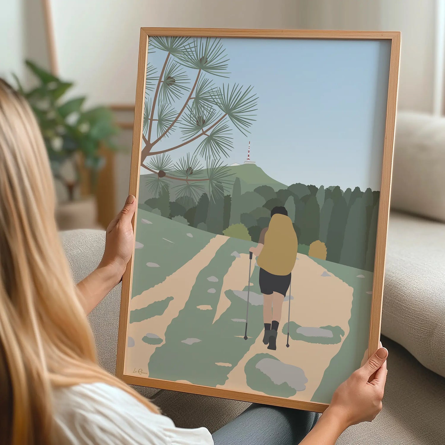 Poster Pyrénées - Affichez fièrement un peu des Pyrénées-Atlantiques chez vous