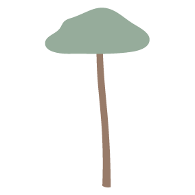 Illustration d'un pin pour symboliser que chaque poster mer est imprimé sur papier FSC