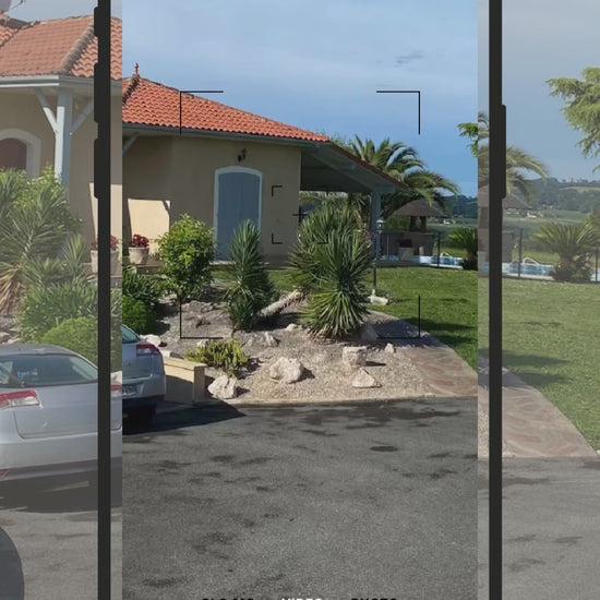 Vidéo présentant les étapes de création d'une affiche personnalisée d'une maison de famille. On part d'une photo de la maison sur laquelle je m'appuie pour dessiner l'illustration personnalisée